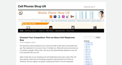 Desktop Screenshot of mobilephoneshopuk.net